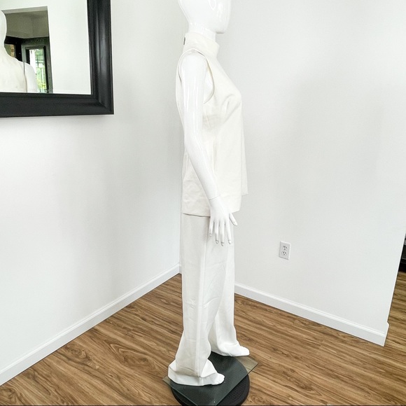 Black Halo Gardenia Two-Piece Top & Pants Jumpsuit - Picture 9 of 11